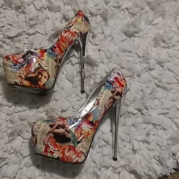 Rosetti Shoes - Rosette stiletto heels platform